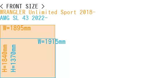 #WRANGLER Unlimited Sport 2018- + AMG SL 43 2022-